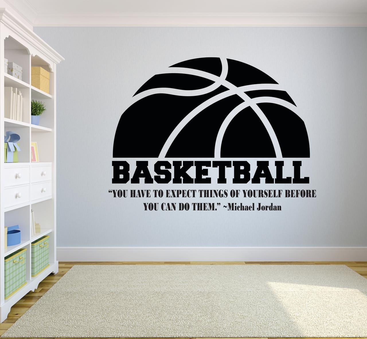 Basketball Life hobby Wall Decals boys girls room vinyl decoration high school