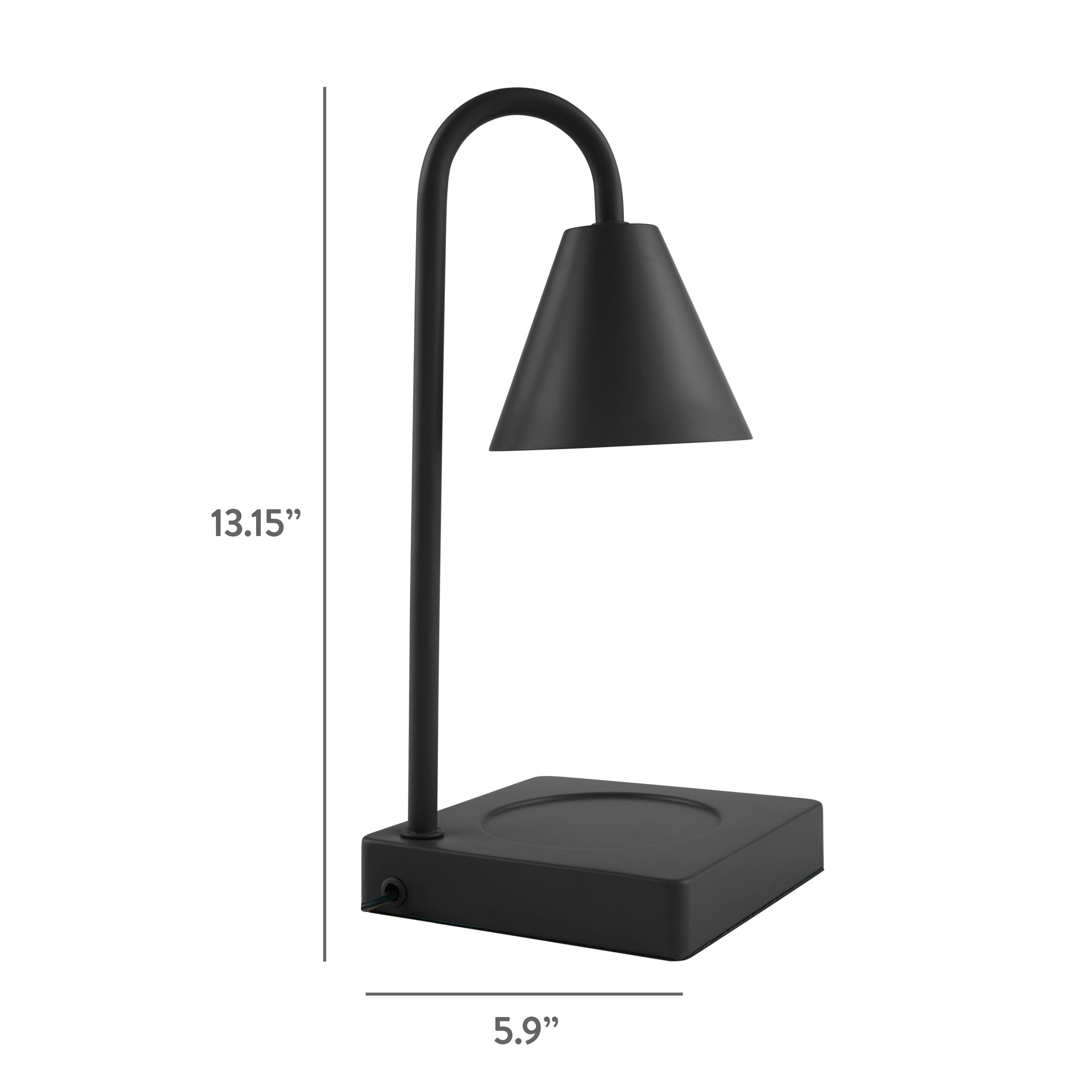 Mainstays Candle Warmer Lamp, Black