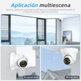 thumbnail image 4 of Cámara De Seguridad Domo Hd Wifi De Visión Nocturna Alarma, 4 of 8