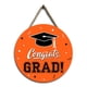 thumbnail image 2 of Placa de graduación para puerta, decoración de madera para fiesta de graduación, placa circular colgante, para celebrar la temporada de graduación, decoración elegante para el hogar, regalo, 2 of 9
