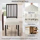 thumbnail image 2 of Juego de 4 fundas elásticas beige para sillas de comedor SearchI, 2 of 7