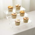 Austok 3 Tier Acrylic Cupcake Stand, Premium Cupcake Holder, Cake Stand