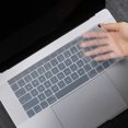 thumbnail image 4 of Maoww Keyboard Cover Laptop Waterproof Dustproof Keyboard Silicone Film Replacement for Macbook Air, Transparent, 4 of 8