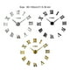 thumbnail image 3 of Reloj de pared 3D Billuyoard duradera fácil de leer moderno grande negro, 3 of 6