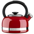 thumbnail image 2 of KitchenAid Bouilloire Sifflet 2.0 Pintes avec Poignée Complète et Bande de Garniture, Rouge, 2 of 2