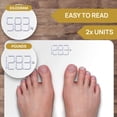 thumbnail image 2 of Báscula de baño INEVIFIT, báscula corporal digital de alta precisión. Mide hasta 181 kg. Incluye pilas., 2 of 5
