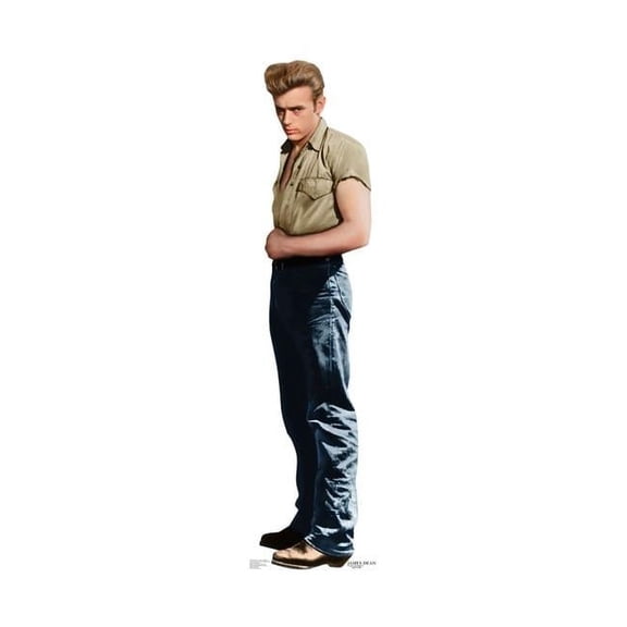 75 x 17 in. James Dean - Collectors Edition Cardboard Standup