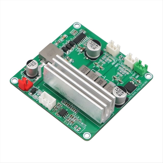 Placa Amplificadora Digital HiFi de 12 V, Módulo Amplificador Audio Estéreo de Clase D con Preamplificador de Doble Canal TPA3116 de 70 W X 2