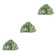 thumbnail image 2 of sweethay Gorros de ducha Estampado de flores Impermeable Reutilizable Elástico Grueso Beanie Universal Rizado Sombrero Mujeres Niñas Salón Type1 NO1, 2 of 6