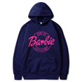 thumbnail image 1 of Barbie Let S Go Printed Pattern Ebay Plus Fleece Sweatshirt Hoodie, 1 of 2
