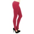 thumbnail image 2 of Vivian's Fashions Long Leggings - Cotton/Stirrup (Junior and Junior Plus Sizes), 2 of 3