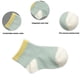 thumbnail image 3 of Calcetines transpirables de malla de estilo fino de verano, nuevos calcetines de tubo mediano para bebé, calcetines para bebé, calcetines para recién nacido, costuras coloridas Zhivalor BST3051063-2, 3 of 5