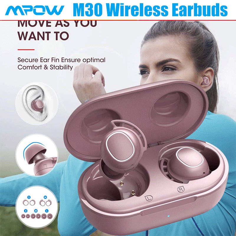 Mpow M30 Wireless Earbuds in-Ear 