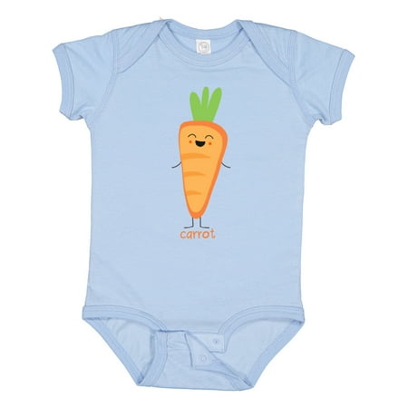 

Inktastic Cute Kawaii Carrot Gift Baby Boy or Baby Girl Bodysuit