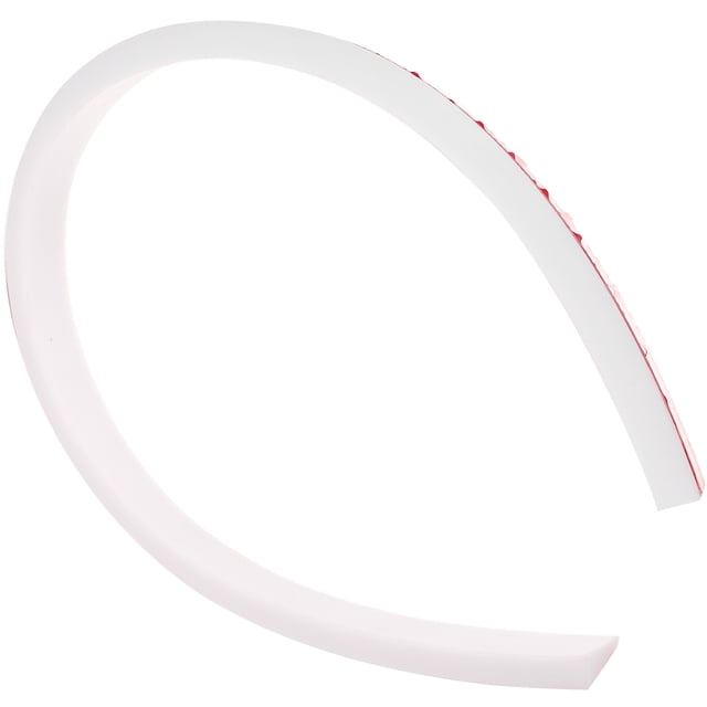 STRANDCHIC Bath Water Barrier Shower Splash Guard White for Entrances 1Pack