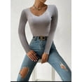 thumbnail image 2 of Sueter De Mujer Moda Canale Sweater Diseño A Relieve Abrigo LOLE  Sueter, 2 of 4