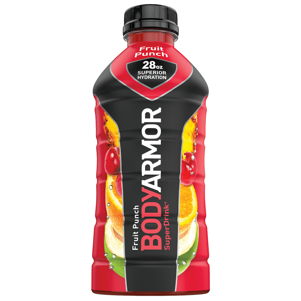 BodyArmor SuperDrink, Electrolyte Sport Drink, 28 oz, Pack of 12 (Fruit