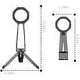 thumbnail image 7 of 360° Rotating Magnetic Phone Stand,2025 New Multi Angle Tri Fold Cell Phone Holder, Handheld Phones Grip, Magnetic Phones Tripod Stand, Smartphone Mini Tripod, 7 of 7