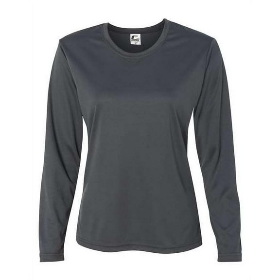 C2 Sport Women's Performance Long Sleeve T-Shirt in Graphite S | 5604