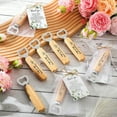thumbnail image 5 of 50 Set Wedding Favors: Bottle Opener Thank You Cards Organza Bags Jute Twine for Party Favors Decoration, 5 of 8