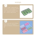 thumbnail image 3 of Cateissary 12 Uds. De tapones para los oídos de silicona, auriculares deportivos, cubiertas impermeables para los oídos, tapones para los oídos Cubiertas para muebles de jardín Verde, 3 of 6