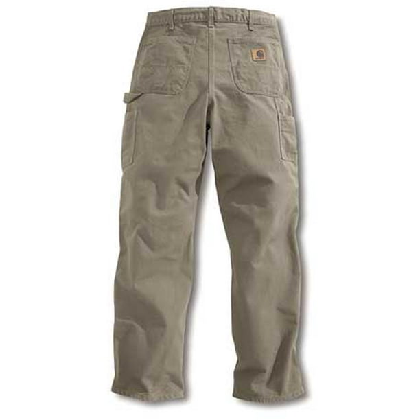 CARHARTT B11-DES 33 30 Work Pants,Washed Desert,Size33x30 In - Walmart.com