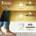 thumbnail image 4 of ZISUYU 2-Pack Dimmable Motion Sensor LED Night Lights, 4 of 12