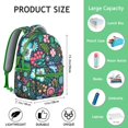 thumbnail image 6 of "Flowers & Sunflower Backpack - Stylish School Bag for Women, Large Capacity, Laptop Compartment, Water-Resistant, Comfortable Shoulder Straps", 6 of 6
