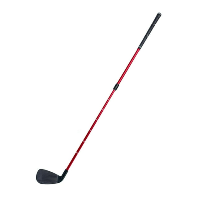 QualitChoice Outil de Pratique de Golf pour Sports Extérieurs, Déchiqueteuse de Golf Rétractable à Longueur Réglable pour Droitier, Rouge