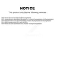 thumbnail image 2 of Transit Auto Front Rear Ceramic Pads and Disc Brake Rotors Kit for Car Honda Accord K8A-107241, 2 of 8