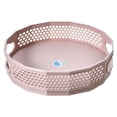 thumbnail image 1 of Maoww Anti-Skid Turntable Spice Rack Bathroom Storage Tray Organizer Container Pink L, 1 of 8