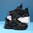 thumbnail image 7 of WUANDIXFA Kids Shoes Boys Girls Shoes Kids Tennis Sneakers Athletic Running Walking School Gym Lightweight Footwear for Little/Big Kid Size US 2.5,Black, 7 of 7
