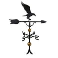 thumbnail image 1 of 500 Series 52 In. Deluxe Black Full Bodied Eagle Weathervane, 1 of 1