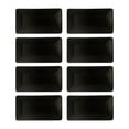 thumbnail image 4 of 8 Pcs Assiettes Jetables Assiettes en Papier Durables pour Fête pour Café Salle à Manger Pâtisserie Noir, 4 of 8