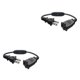 thumbnail image 2 of Tholdsy 2 Prong Polarized Extension Cord with Switch for Lamps Power Adapters 2piezas Tipo 1, 2 of 6