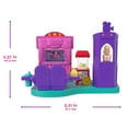 thumbnail image 6 of Barbie Mini BarbieLand Doll House Playsets with 1.5-Inch Doll, Furniture & Accessories (Styles May Vary), 6 of 8