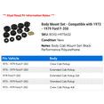 thumbnail image 2 of Body Mount Set - Compatible with 1973 - 1979 Ford F-350 1974 1975 1976 1977 1978, 2 of 2