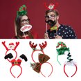 thumbnail image 4 of Frcolor 6 piezas Diademas navideñas Elegantes Tocados Navideños Aros para el Cabello Accesorios para el Cabello Niños Adultos Recuerdos de Fiesta de Navidad, 4 of 7