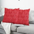 thumbnail image 4 of Autumn Winter Solid Color Quilted Pillow Cover for Living Room Sofa and Bedroom, 4 of 4