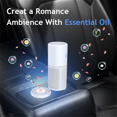 thumbnail image 4 of Mini Portable Air Purifier with HEPA Filter - Quiet Operation for Home,Office,Includes Customizable Aromatherapy Feature,1 * Portable Air Purifier, 4 of 7