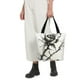 thumbnail image 5 of Balery Black And White Rose Bolsa de Hombro con Diseño, Bolsa Grande y Duradera, Bolsa Versátil para Compras, 5 of 6