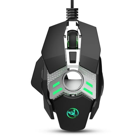 HXSJ J200 Wired Gaming Mouse Seven-key Macro Programming Settings Mouse
