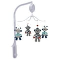 thumbnail image 4 of Bedtime Originals Robbie Robot Musical Baby Crib Mobile Soother Toy - Gray, 4 of 6