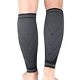 thumbnail image 4 of 1 Pce Hommes Femmes Housse de Manchon de Jambe Inférieure Antidérapante Compression Tricotée Protecteur Extérieur Course Basketball Accessoires de Sport, 4 of 8