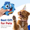 thumbnail image 3 of EIMELI Interactive Monster Plush Giggle Ball Shake Crazy Bouncer Dog Toy Exercise Electronic Toy For Puppy Motorized Entertainment Pets, 3 of 14