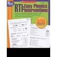 thumbnail image 1 of Pre-Owned Rti: Easy Phonics Interventions: Week-By-Week Reproducible Lessons That Teach Key Phonics Skills Students Need to Achieve Reading Success (Paperback) 0545236967 9780545236966, 1 of 1