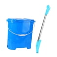 thumbnail image 2 of Almencla Back Carrying Granular Fertilizer Spreader 25L Capacity for Garden Spreading Blue, 2 of 8
