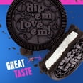 thumbnail image 3 of Kroger Kaleidos Original Double Filled Chocolate Sandwich Cookies Family Size 20 oz - Pack of 1, 3 of 4