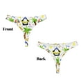thumbnail image 3 of Kdxio Pingouins sur la Plage String Sans Couture pour Femmes - String Taille Basse Invisible Culottes Extensibles pour Femmes, Culottes Respirantes - Grande Taille, 3 of 6