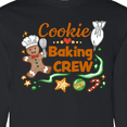 thumbnail image 4 of Inktastic Cute Cookie Baking Crew Long Sleeve T-Shirt, 4 of 5